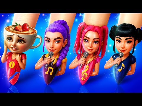 KPOP Demon Hunters: Rumi Becomes Popular! Huntrix Makeover!