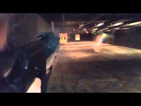 12 ga. slug explodes in shotgun