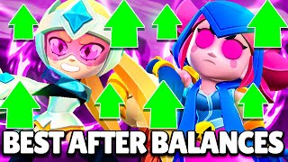 *Prediction* The Best 15 Brawlers After Balance Changes 
