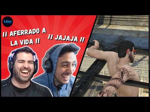 🧗‍♂️😂 ¡AFERRADO A LA VIDA! | GTA V Marzo 2020 #9