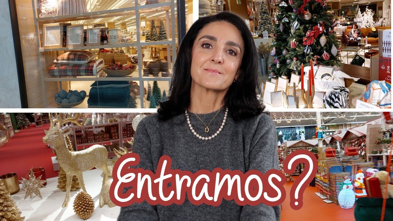 VISITAMOS VARIAS TIENDAS / DECORACIÓN DE NAVIDAD