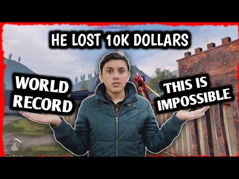 WORLD RECORD OF TDM 1 VS 4 | 10000 DOLLARS CHALLENGE | THIS IS IMPOSSIBLE PUBG MOBILE CHALLENGE