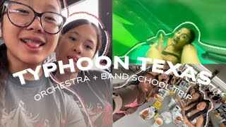 TYPHOON TEXAS VLOG | water park | school trip | chaotic LOL |