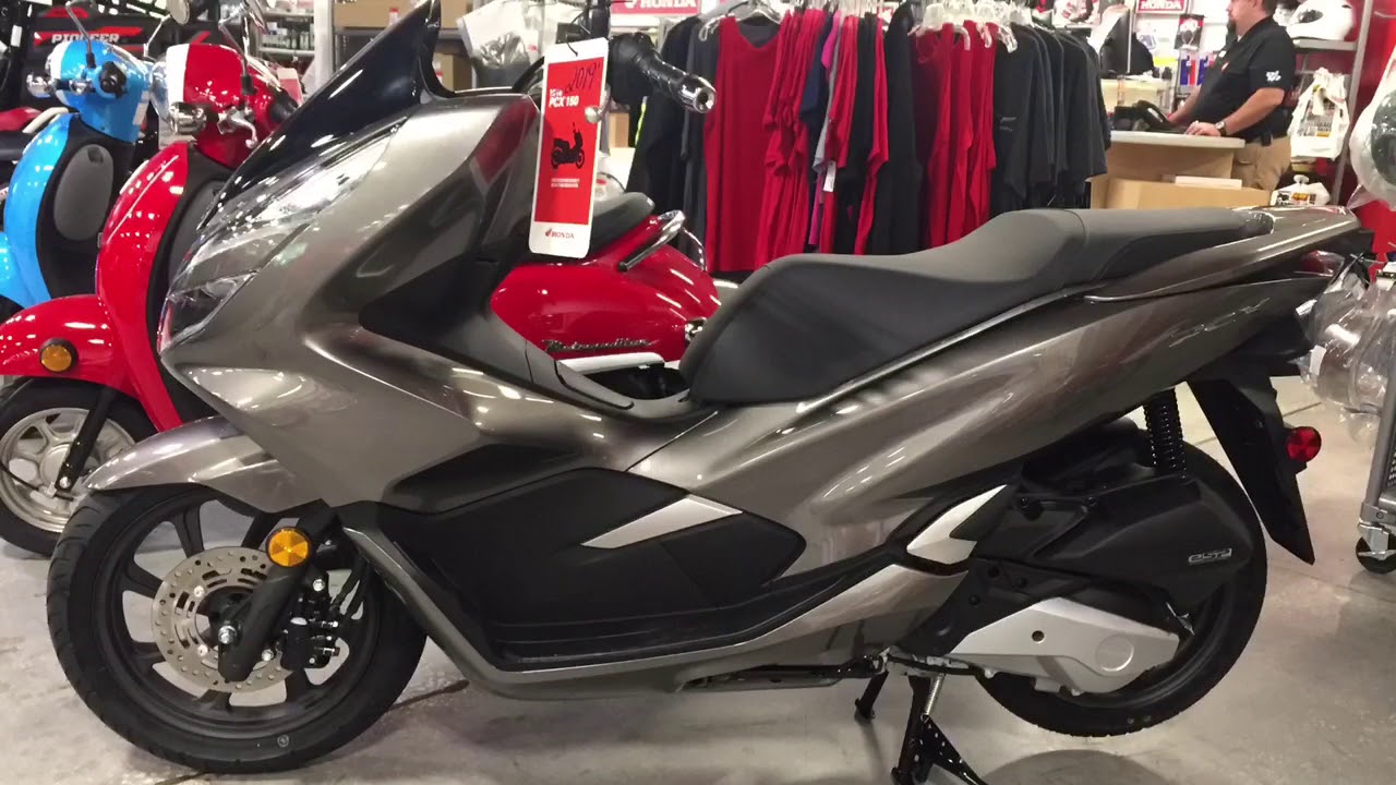 2019 Honda PCX150 - USA model - YouTube