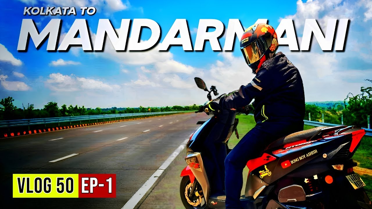 Kolkata to Mandarmani Scooty Ride | Mandarmani Ride | Weekend Tour from Kolkata | Moto Vlog | EP-1