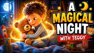 "A Magical Night with Teddy 🧸🌙 | Bedtime Story for Kids"