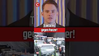 Traktoren gegen Panzer!