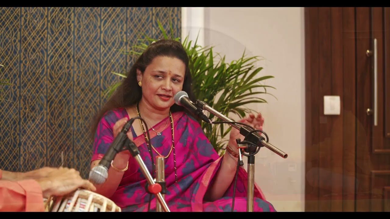 Ab Main Sharan Tihari | Raag Puriya Dhanashree | Bandish by Vidhushi Asha Khadilkar | Vedashri Oak