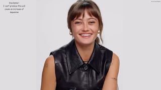 A Ella Purnell laughing compilation to give you free dopamine