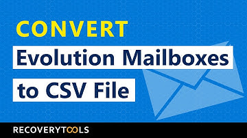 How to Export Evolution Mails to CSV | Save Evolution to Excel