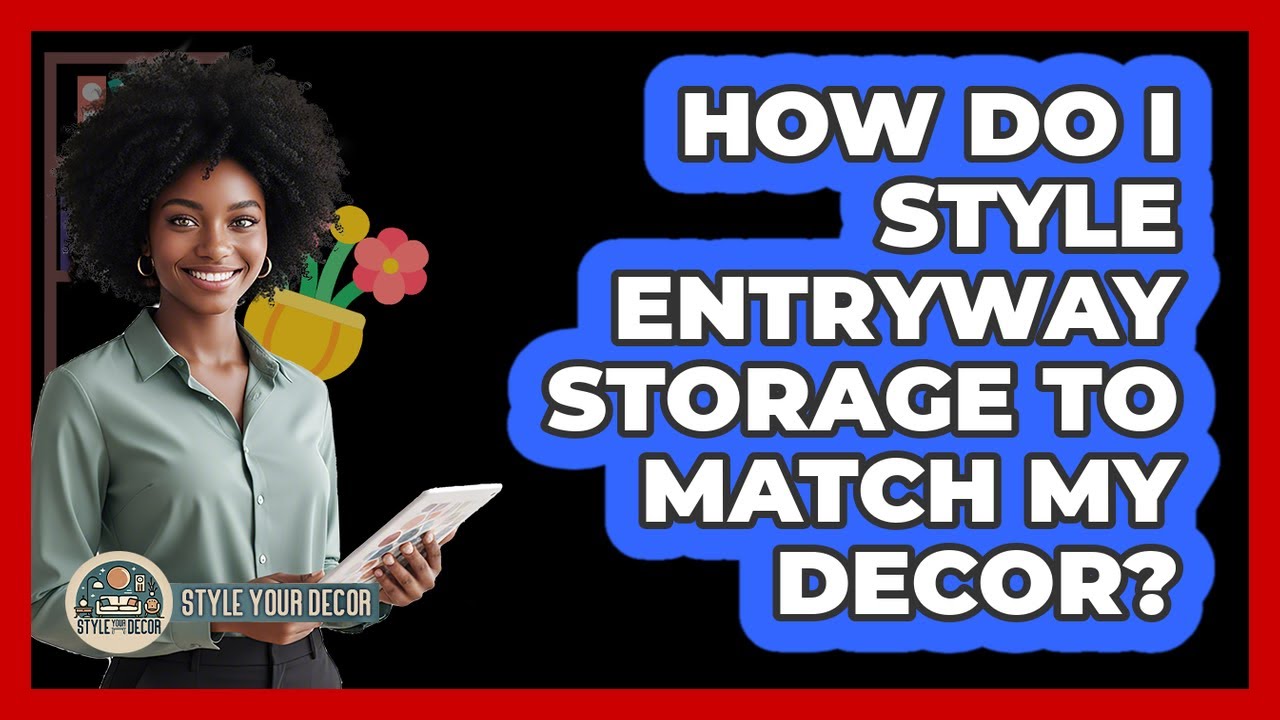 How Do I Style Entryway Storage To Match My Decor?