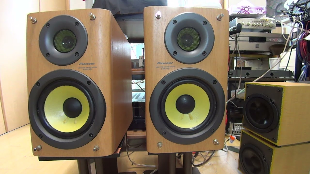 Pioneerスピーカー S-RS77-L パイオニアブックシェルフR 防磁設計