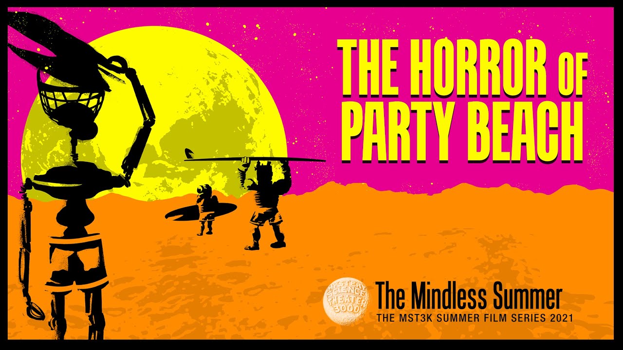 #MST3KMindlessSummer Livestream I: THE HORROR of PARTY BEACH! - YouTube