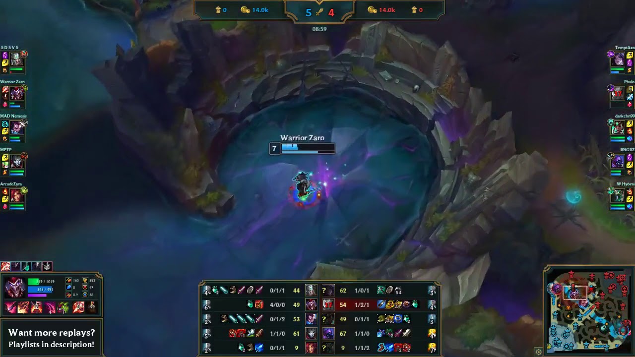 Shaco by domisumReplay full gameplay patch 8.12