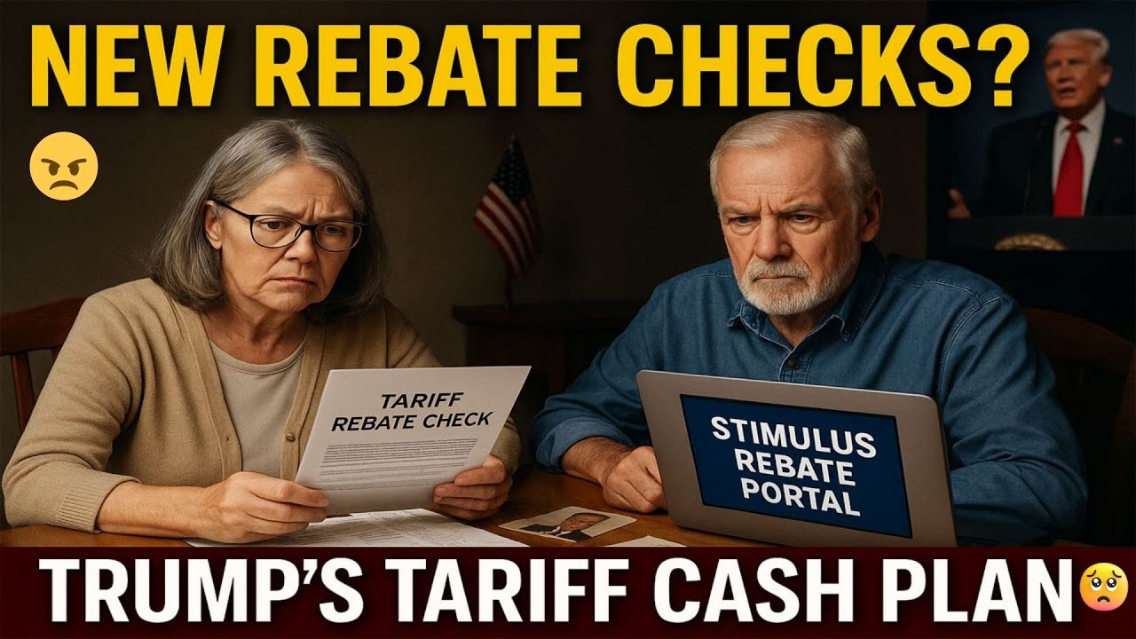 Trump Tariff Rebate Check 2025? 💵 New Stimulus Plan Explained | Big News for Working Americans!