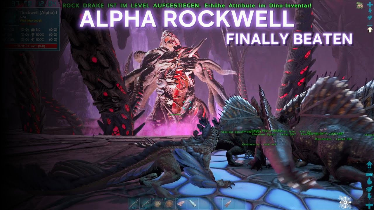 ARK Survival: Alpha Rockwell… no room for mistakes ⚡💀
