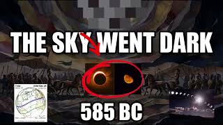 The Eclipse That Stopped a War (585 BC) #eclipse   #ancienthistory  #history #shorts