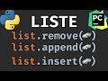 Tutoriel Python Debutant : Comment Ajouter Ou Supprimer Un Élément Dans Une Liste ?