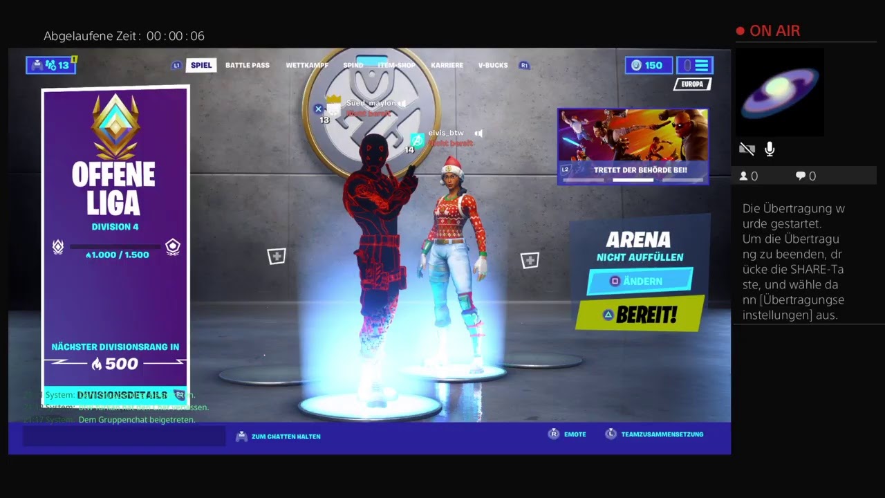 Livestream mit Dzopa