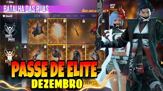 PASSE DE ELITE DEZEMBRO COMPLETO FREE FIRE