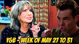 The Young and the Restless Spoilers: Week of May 27 to 31