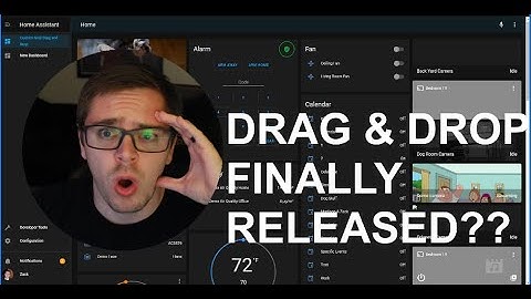 Home Assistant DRAG & DROP?? - Lovelace