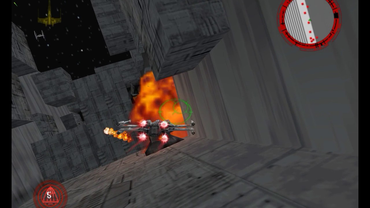 Star Wars: Rogue Squadron Bonus Mission 2: The Death Star Trench Run (Gold) | Gameplay Walkthrough