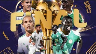 Senegal vs Algeria. 2019 African cup of nations final