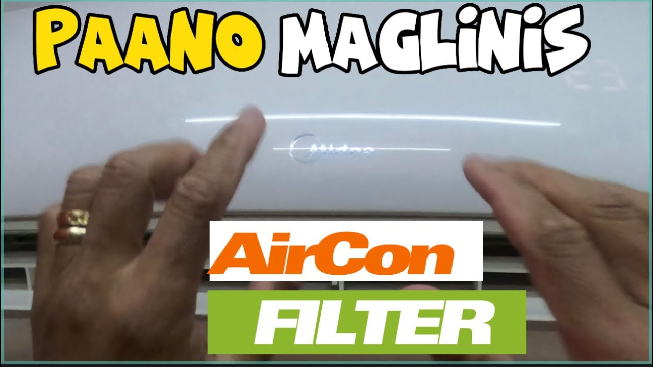 HOW TO CLEAN AC FILTER? | PAANO LINISIN AIRCON FILTER 🇸🇦