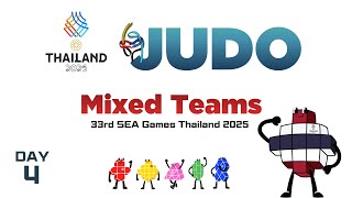 DAY 4 Mixed Teams : JUDO 33rd SEA GAMES THAILAND 2025