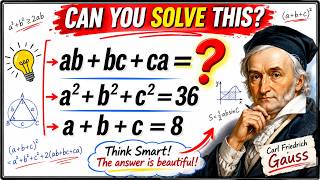 Only 1% Can Solve This SAT Math Puzzle! Find ab+bc+ca