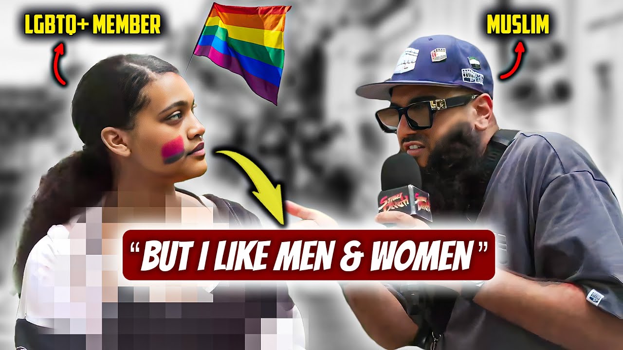 Muslim Debating a Bisexual Teen at Pride — “My Mom Doesn’t Know”