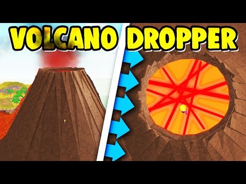 ROBLOX DROPPER DOWN AN ACTIVE VOLCANO - ROBLOX DROPPER DOWN AN ACTIVE VOLCANO
