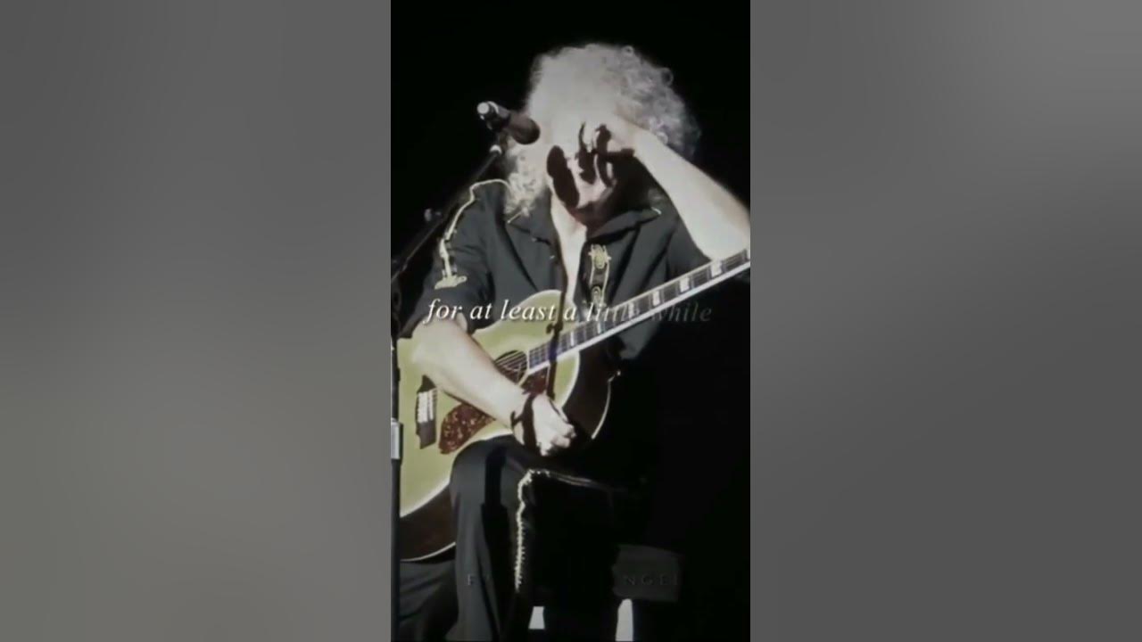 Brian May, Freddie Mercury. When i See this video I realize how to be a Better.#Queen