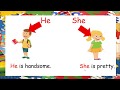 YEAR 1 ENGLISH UNIT 2: Let's Play - He/His/She/Her