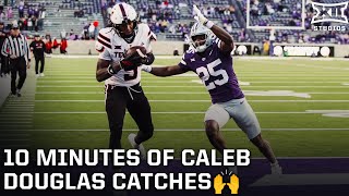10 Minutes of Caleb Douglas Catches🙌 from the 2025 Football Season | Big 12 Football