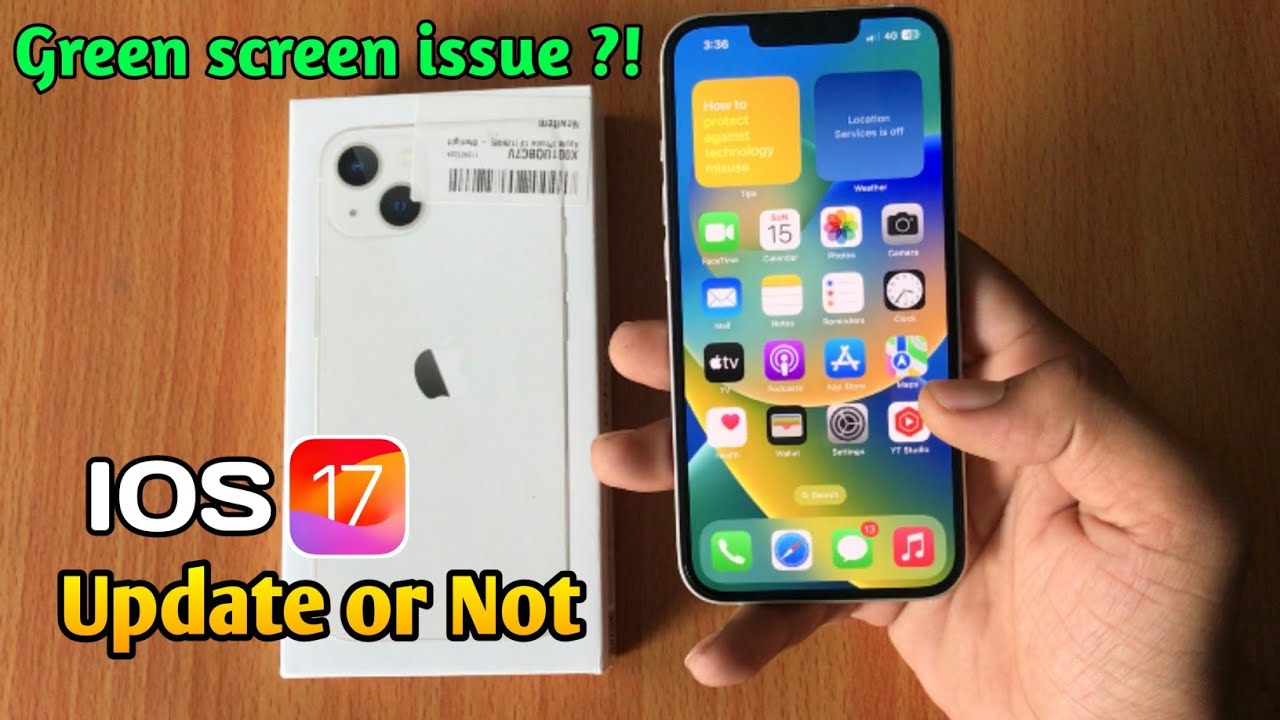 iOS 17 Update Or Not in IPhone 13 | Big Problem 😭 | iPhone new update ...