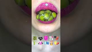 Асмр Еда По Смайлам Мукбанг Asmr Makan #Emojifoodchallenge  Eating Sounds #Shorts  Dangbee Eating