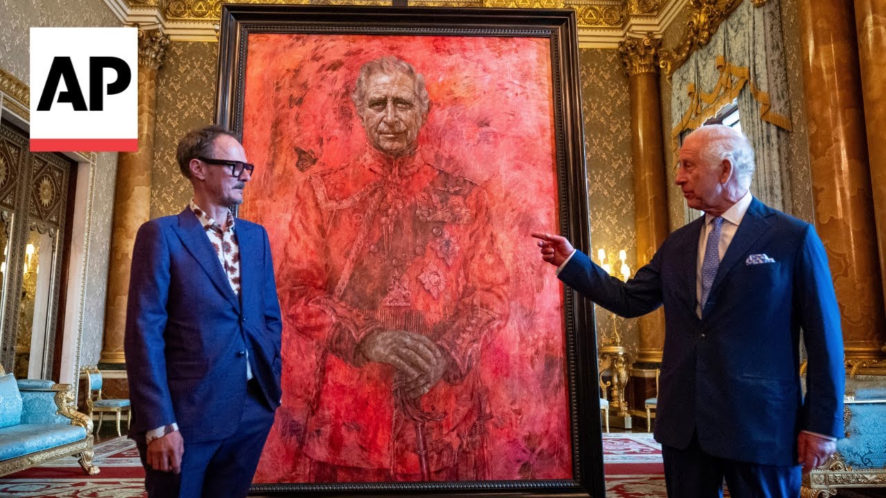 Charles III Unveiled His First Official Portrait as King. Is It Too Red?