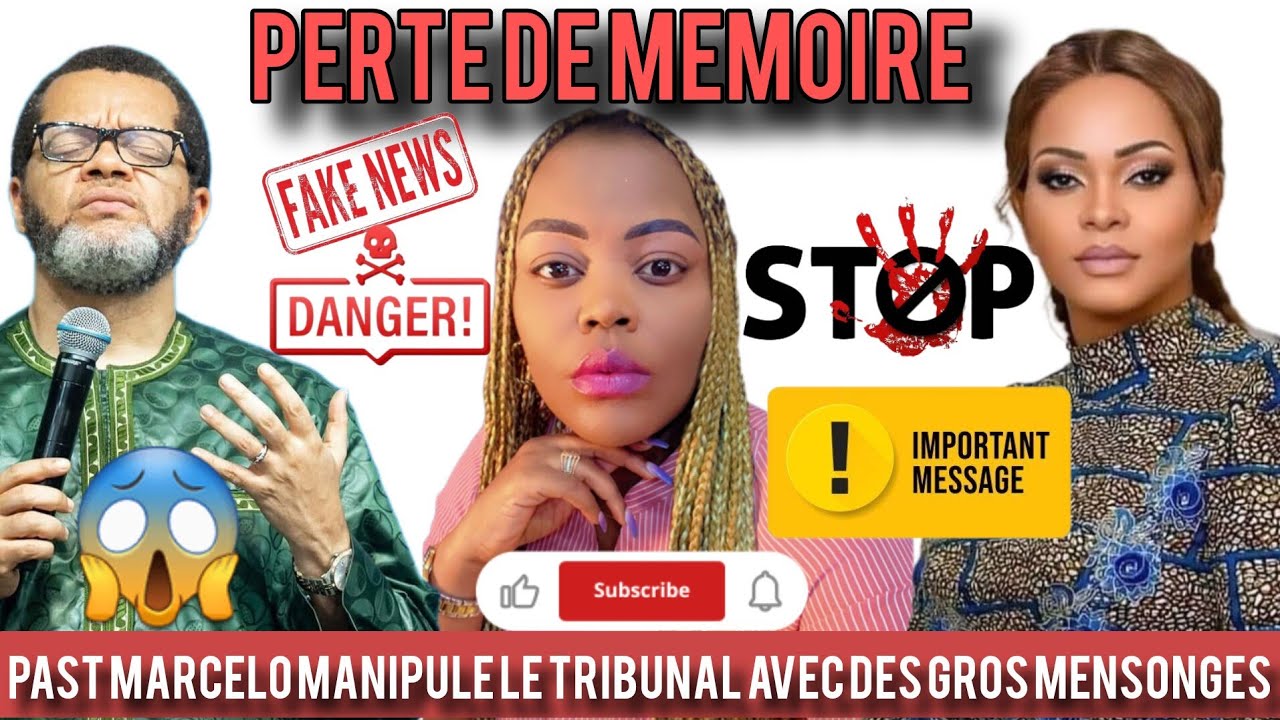 🔴PAST MARCELO MANIPULE LE TRIBUNAL AVEC UNE FAUSSE PERTE DE MÉMOIRE,IL A OUBLIÉ MAMAN BLANCHE 