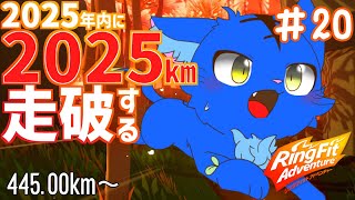 【Vtuber】ぬめゲコらいふ ２０２５ｋｍマラソン ２０日目 445.00km～〔リングフィットアドベンチャー〕