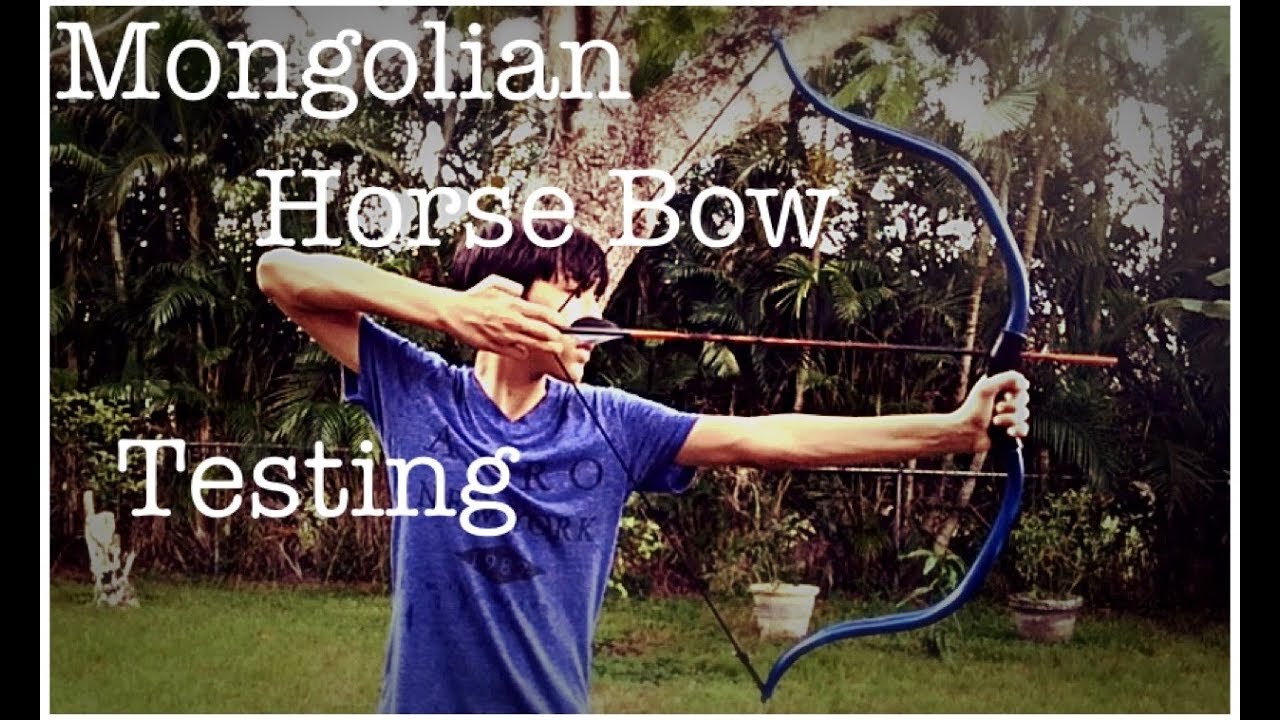 PVC horse bow test YouTube