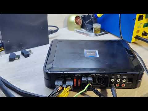 Alpine PDX-V9 замер усилителя