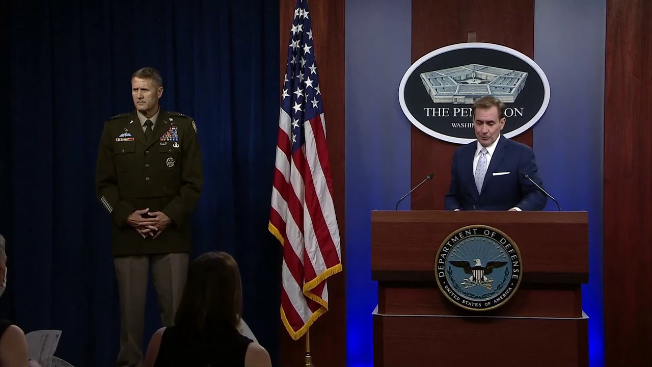 WATCH LIVE: An update from the Pentagon on Afghanistan