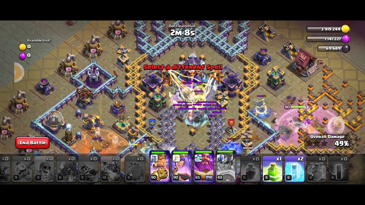 Coc New Challenge Too Easy 