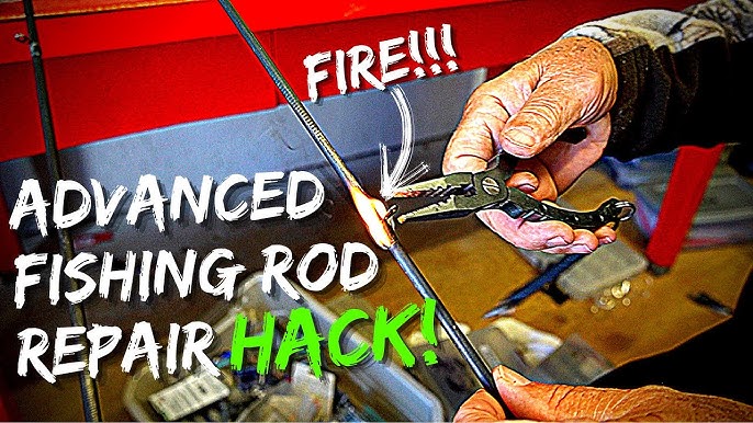 Fishing Rod Eye Repair Fishing hack for the DIY 