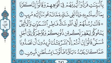 سـورة ابراهيم كاملة للقارئ ادريس ابكر جودة عالية
