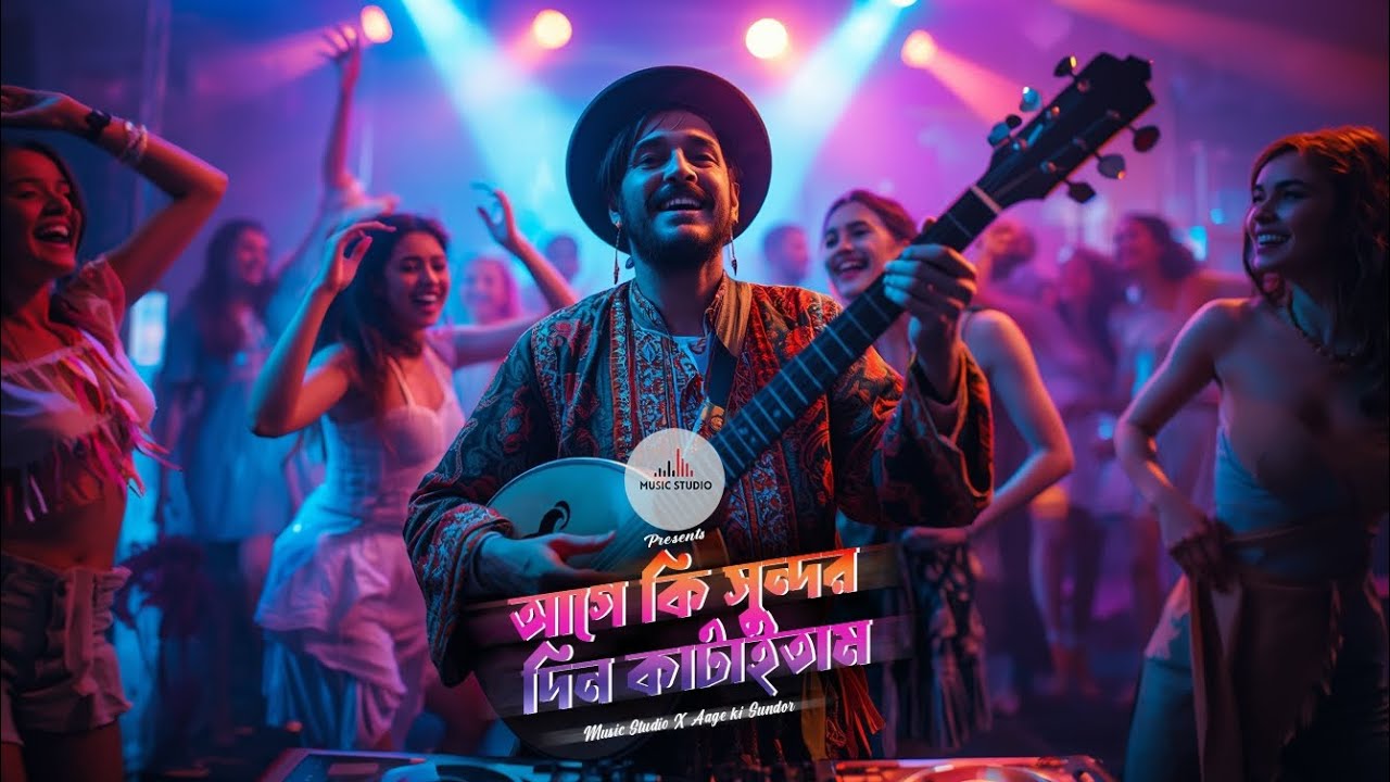 আগে কী সুন্দর দিন কাটাইতাম | Bangla Folk Remix 2026 | DJ × Folk Fusion | Music Studio