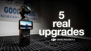 Dji Pocket 4 - The 5 Updates That Are Actually Worth It