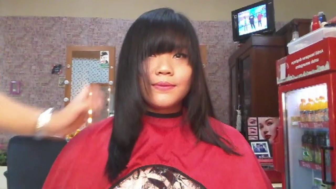  Tips  potong  rambut  layer  samping di rumah YouTube